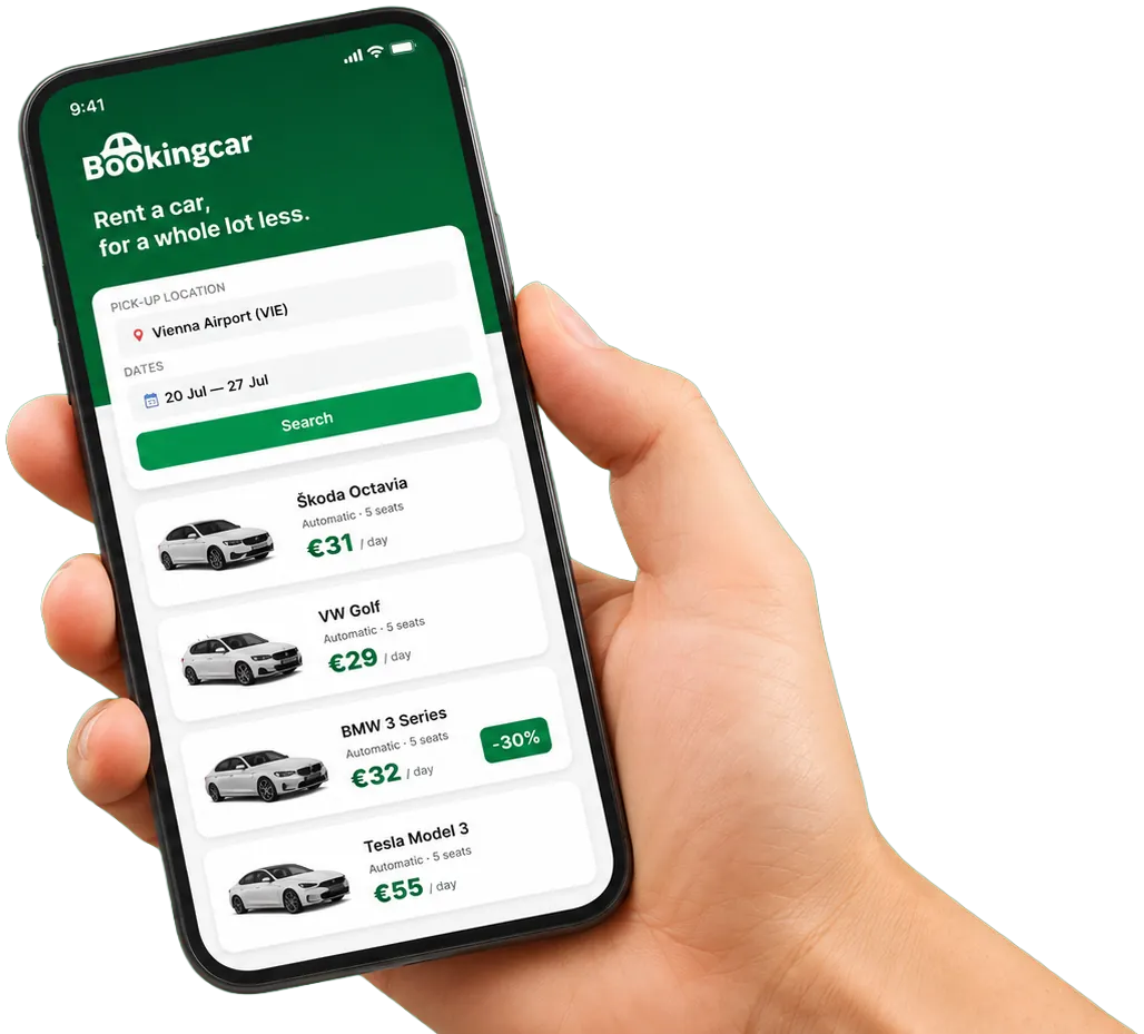 Bookingcar mobile app